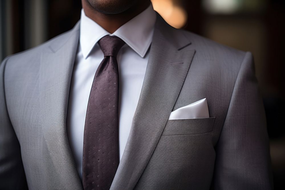Tie tuxedo suit accessories. AI generated Image by rawpixel.