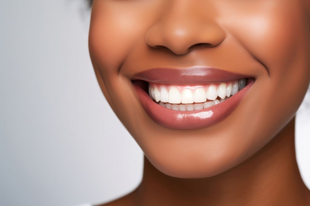 Dental health teeth adult smile. AI generated Image by rawpixel.