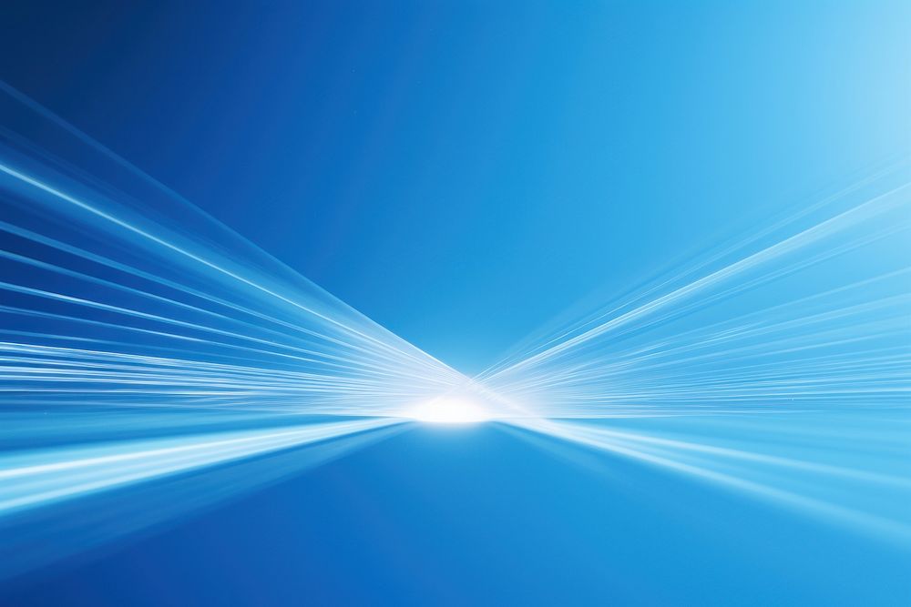 Minimal refraction rays backgrounds light blue.