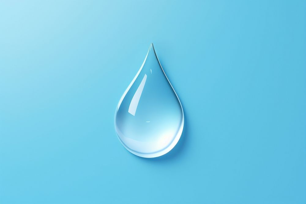 Single water droplet effect AI generated image by rawpixel