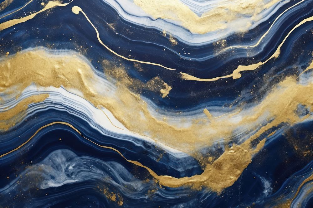 Backgrounds abstract gold blue. AI generated Image by rawpixel.