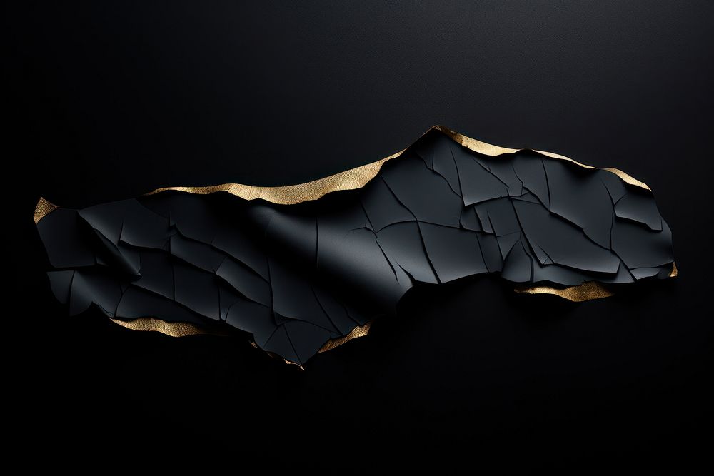 Gold and black peeled paint effect  AI generated image by rawpixel