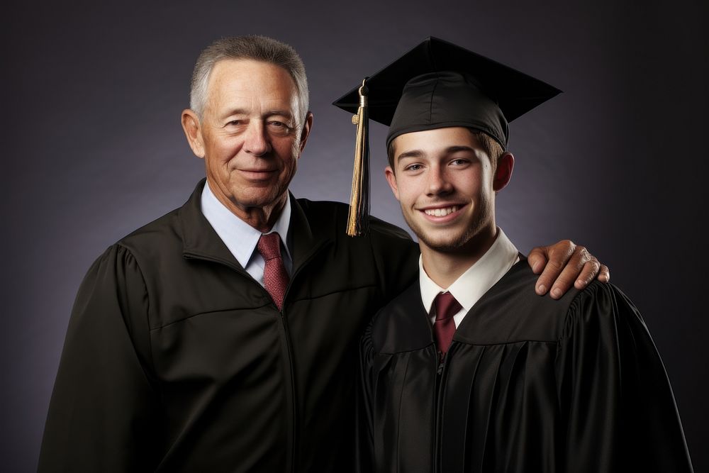 Graduation portrait adult photo. AI generated Image by rawpixel.