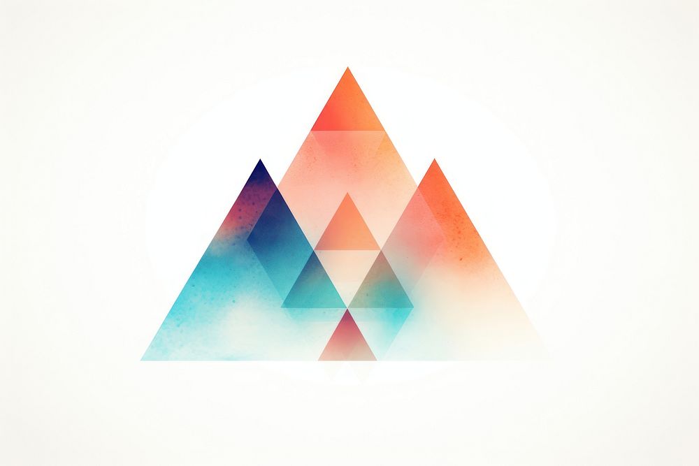 Shapes abstract triangle creativity. 