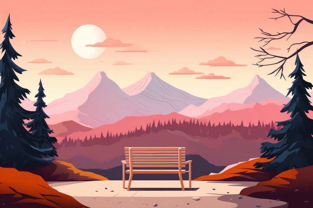 Outdoor outdoors landscape nature. AI generated Image by rawpixel.