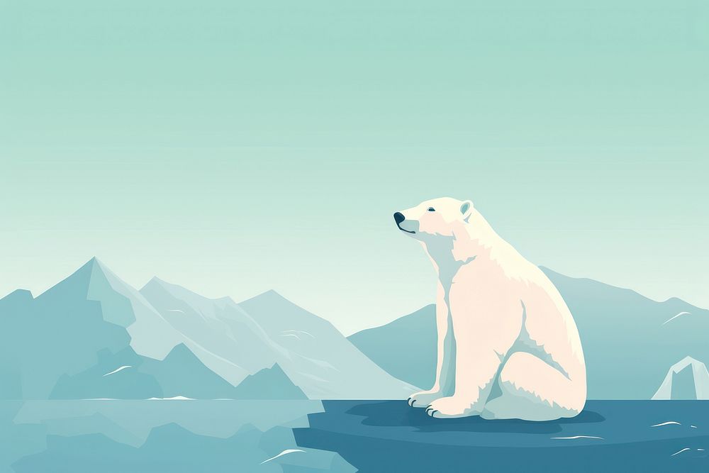 Bear outdoors animal mammal. AI generated Image by rawpixel.