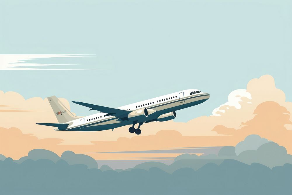 Plane aircraft airplane airliner. 