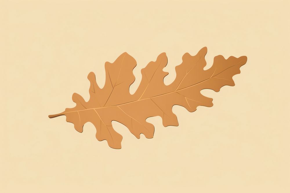 Oak leaf plant tree ammunition. AI generated Image by rawpixel.