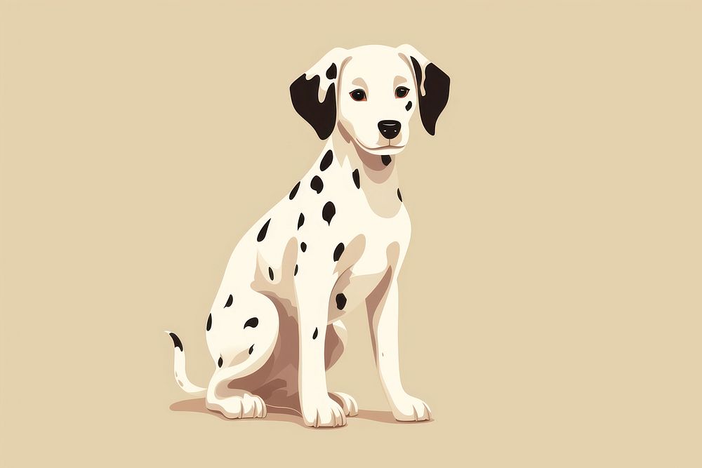 Dalmatian dog animal mammal cute. 