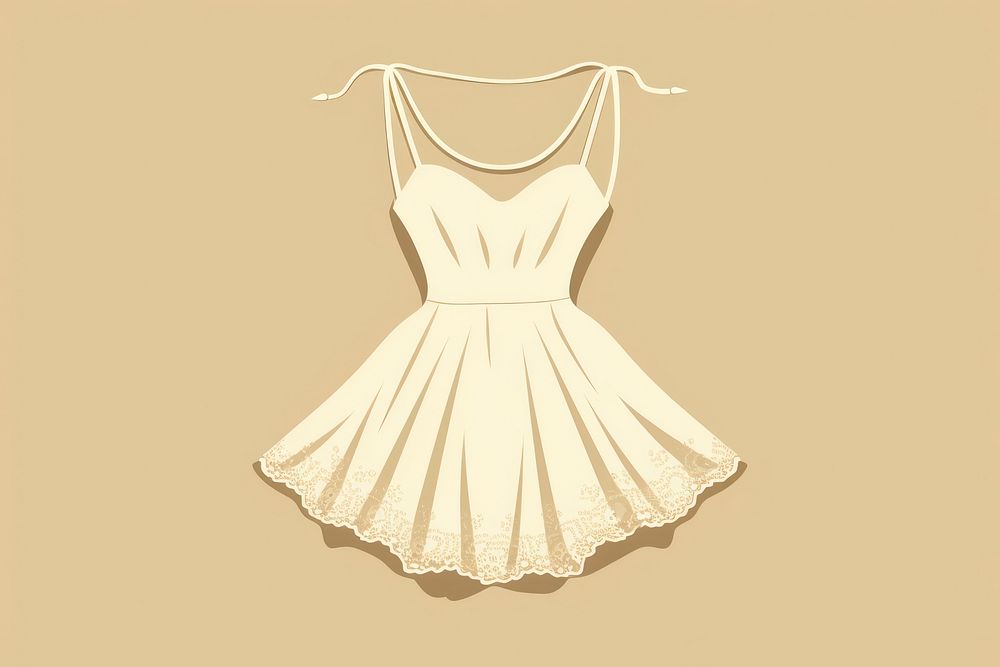 Fashion dress gown coathanger. AI generated Image by rawpixel.