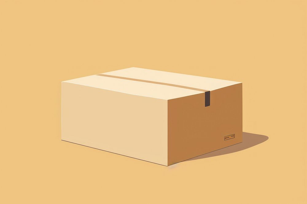 Parcel shipping box cardboard carton delivering. AI generated Image by rawpixel.