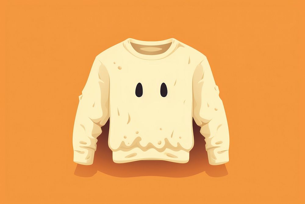 Halloween sweater sweatshirt anthropomorphic representation.