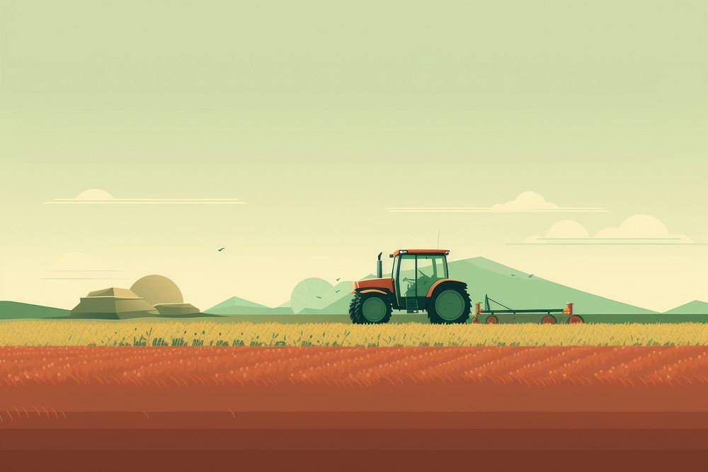 Smart farming agriculture technology outdoors. AI generated Image by rawpixel.