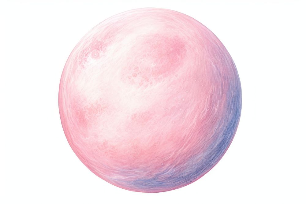 Planet drawing sphere moon. AI generated Image by rawpixel.