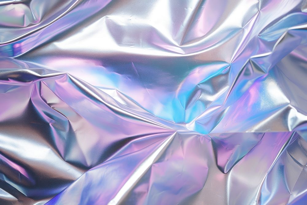 Aluminum foil hologram Texture Background backgrounds textured aluminium. AI generated Image by rawpixel.