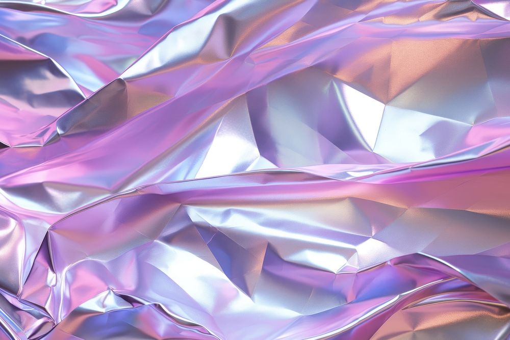 Aluminum foil hologram Texture Background backgrounds textured silk. AI generated Image by rawpixel.