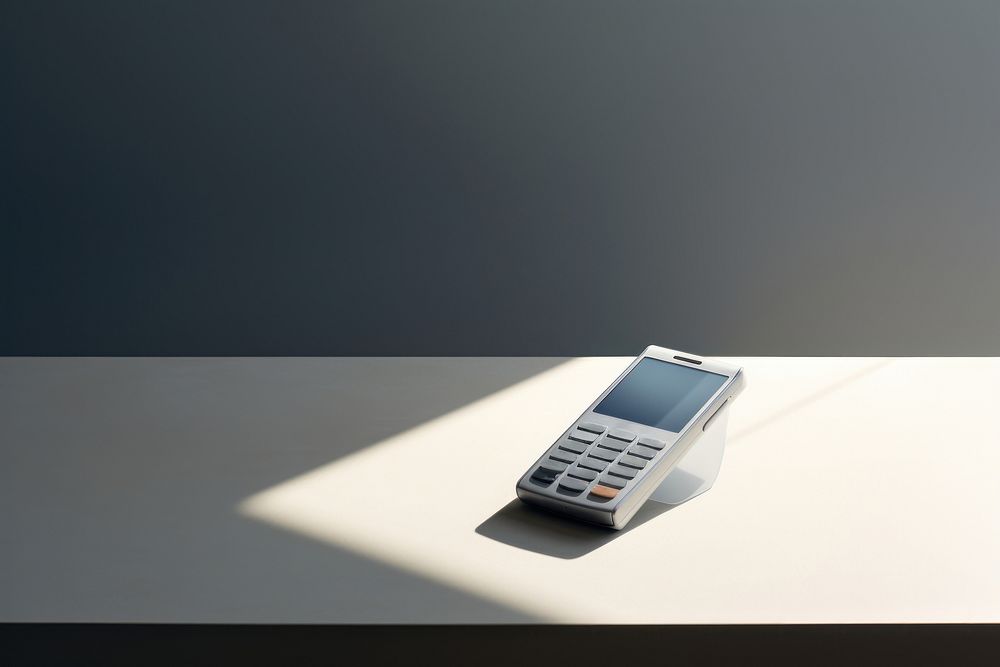 Electronics calculator technology telephone. AI generated Image by rawpixel.