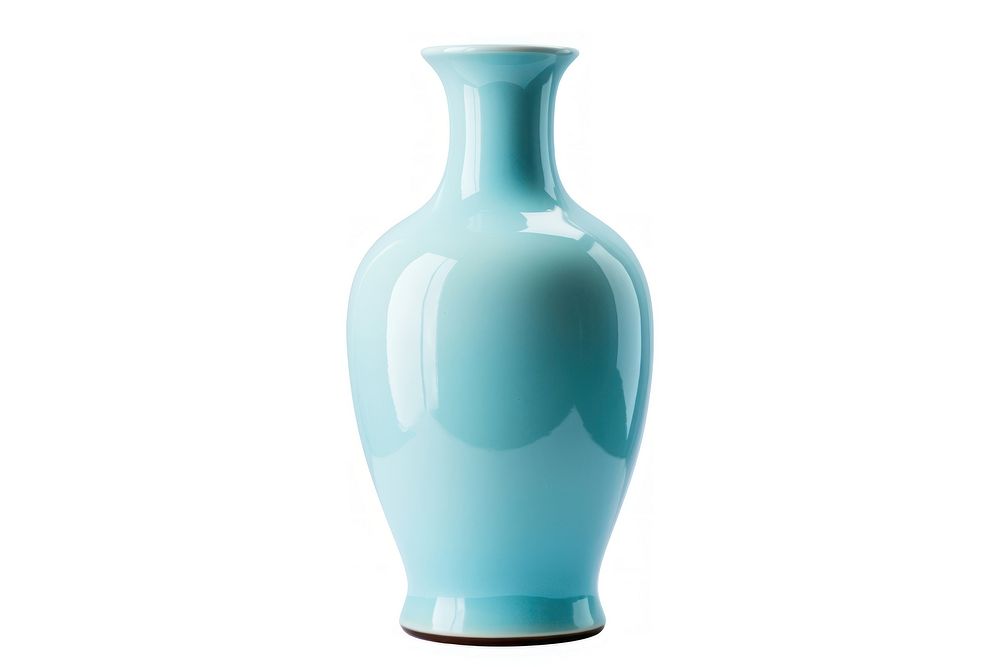 Vase porcelain pottery bottle. AI generated Image by rawpixel.
