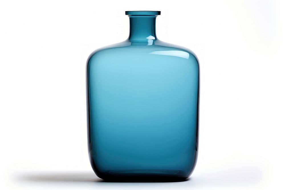 Vase transparent bottle glass. AI generated Image by rawpixel.