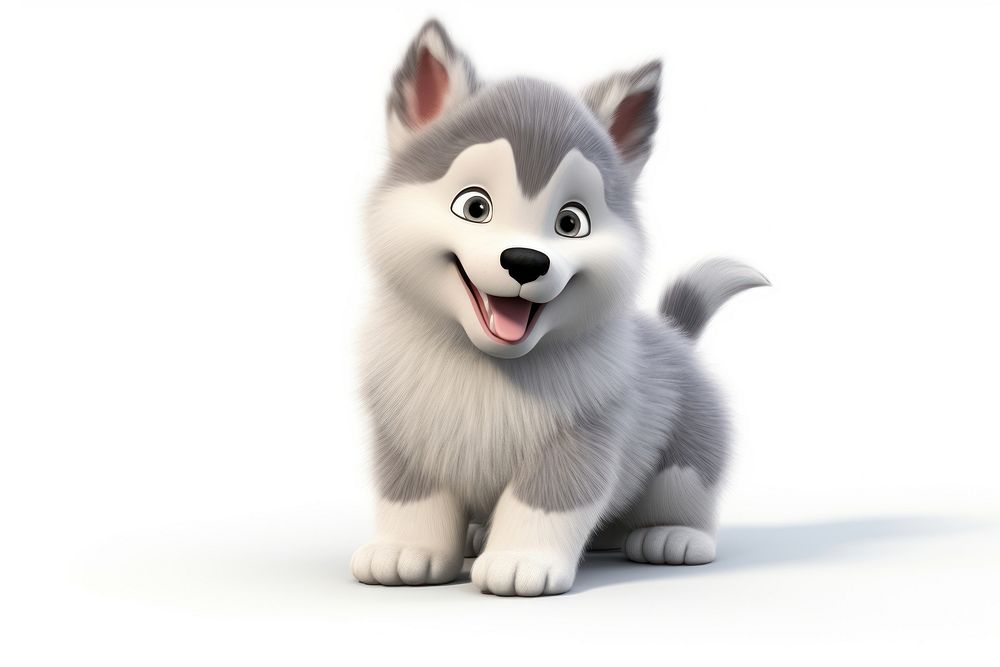 Puppy cute baby dog cartoon mammal. AI generated Image by rawpixel.