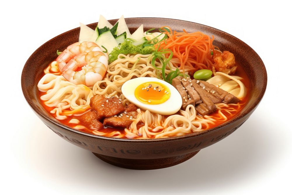 Ramen food meal soup. AI generated Image by rawpixel.