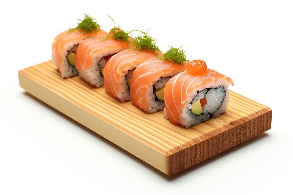 Sushi rice food meal. AI generated Image by rawpixel.