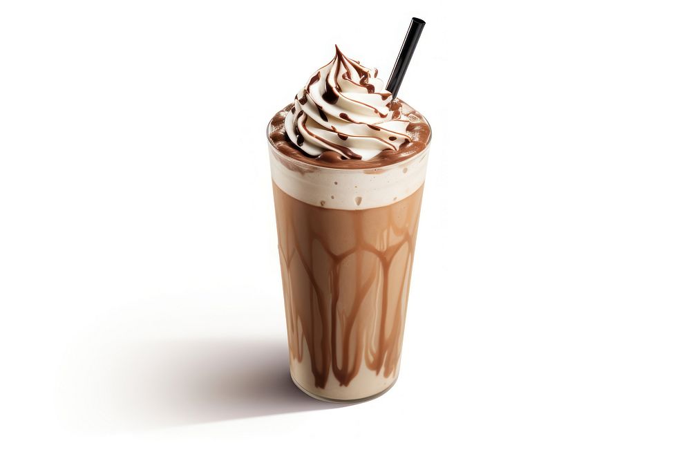 Milkshake chocolate smoothie dessert drink. AI generated Image by rawpixel.