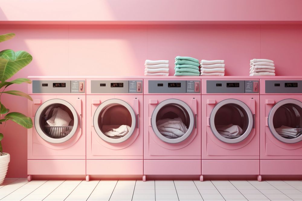 Laundry appliance dryer technology. AI generated Image by rawpixel.