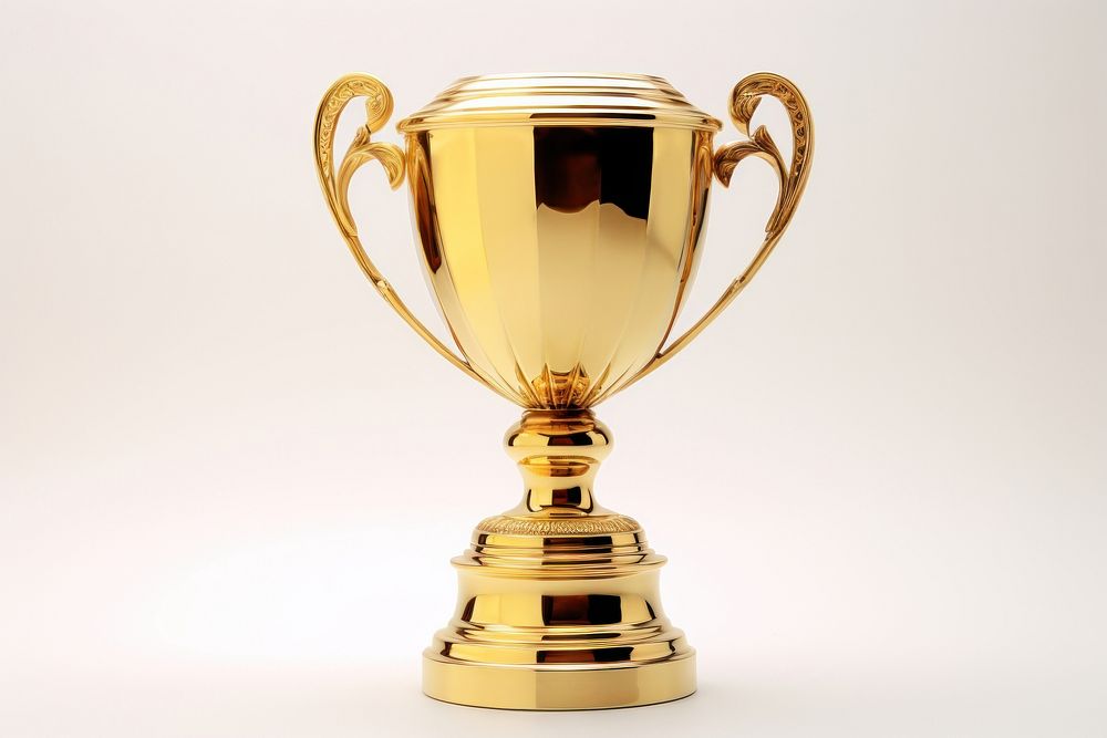 Trophy achievement drinkware success. AI generated Image by rawpixel.