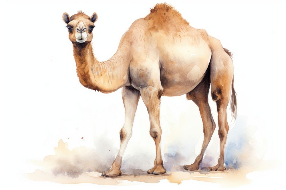 Camel animal mammal livestock. AI generated Image by rawpixel.
