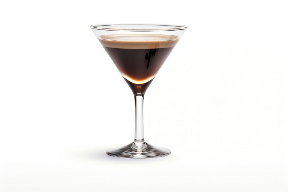 Cocktail martini espresso glass drink. AI generated Image by rawpixel.