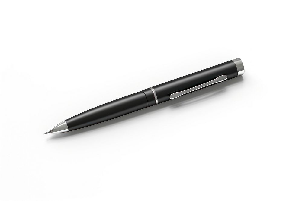 Pen metal black white background. AI generated Image by rawpixel.