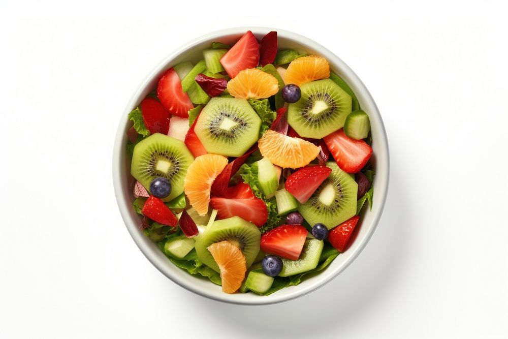Salad fruit bowl plant. AI generated Image by rawpixel.