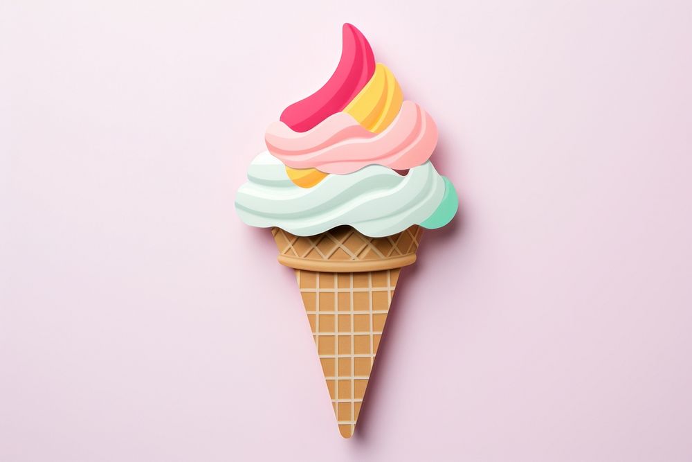 Ice cream dessert food chocolate. AI generated Image by rawpixel.