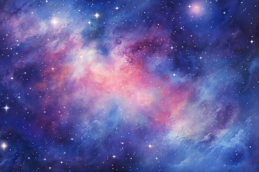 Galaxy backgrounds astronomy universe. AI generated Image by rawpixel.