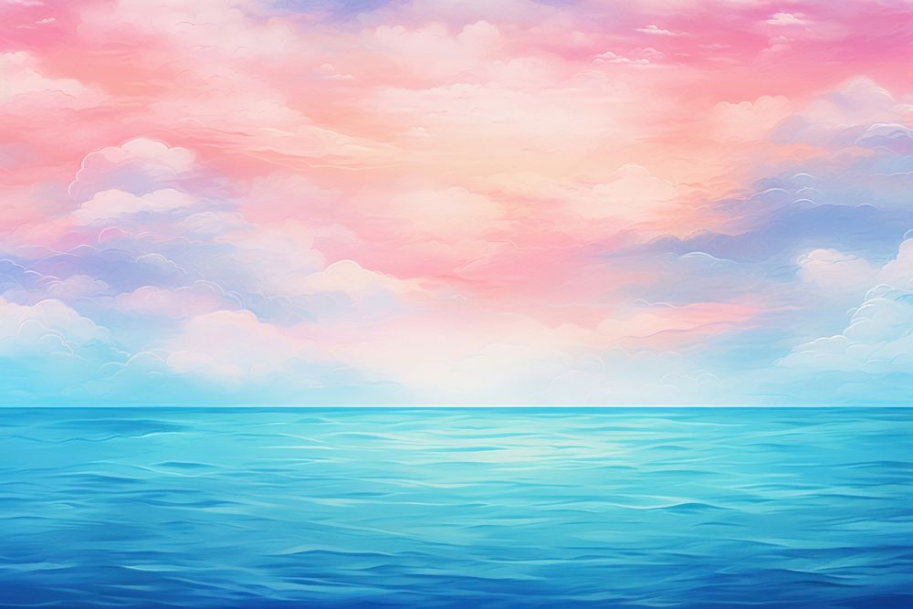 Sea backgrounds outdoors horizon. AI generated Image by rawpixel.