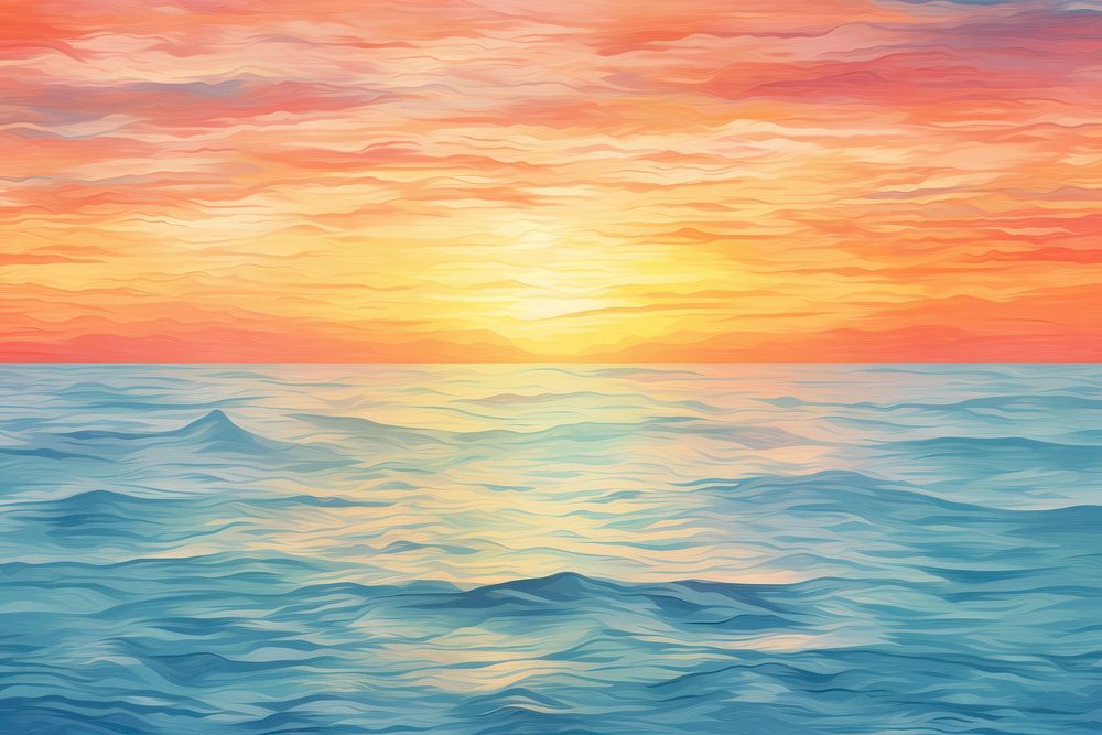 Sea backgrounds landscape outdoors. AI generated Image by rawpixel.