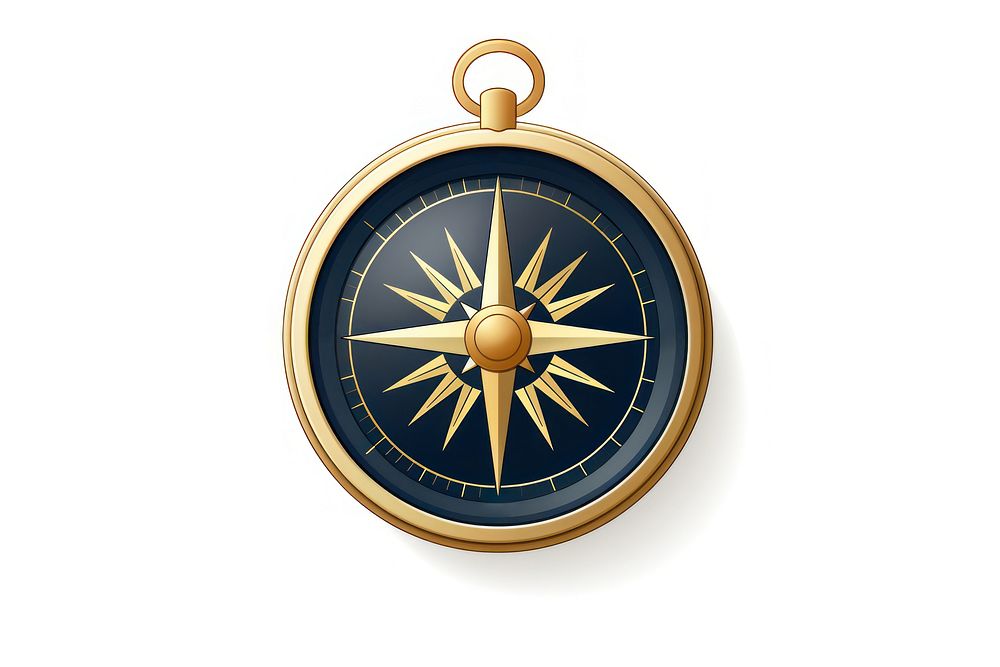 Compass white background technology chandelier. AI generated Image by rawpixel.