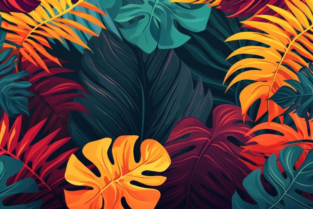 Tropical plant backgrounds tropics