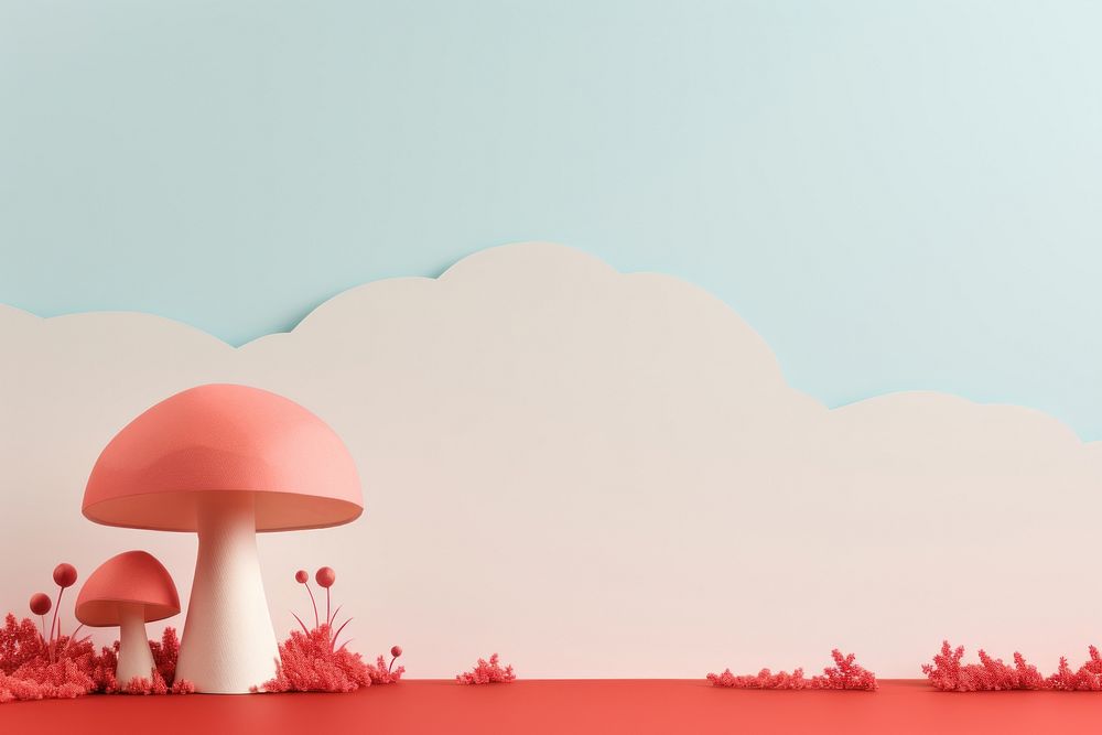 Mushroom fungus plant tranquility. AI generated Image by rawpixel.