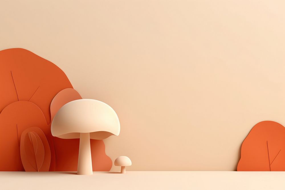 Mushroom fungus toadstool furniture. AI generated Image by rawpixel.
