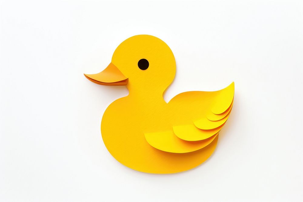 Duck animal yellow nature. AI generated Image by rawpixel.