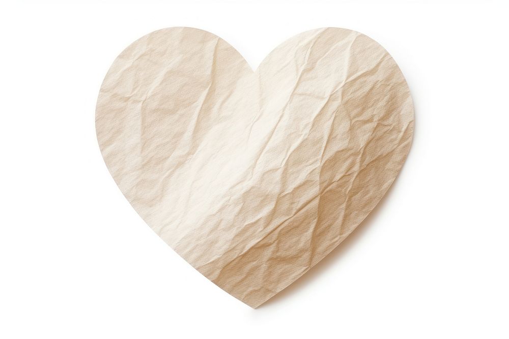 Real heart backgrounds white paper. AI generated Image by rawpixel.