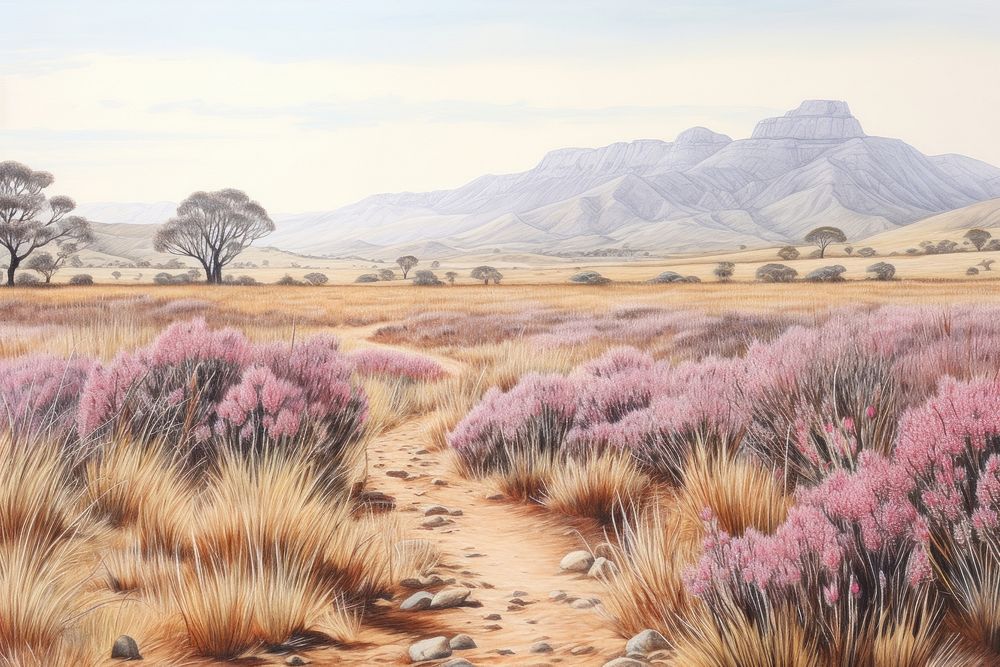 Bolivian Altiplano wilderness landscape outdoors. 