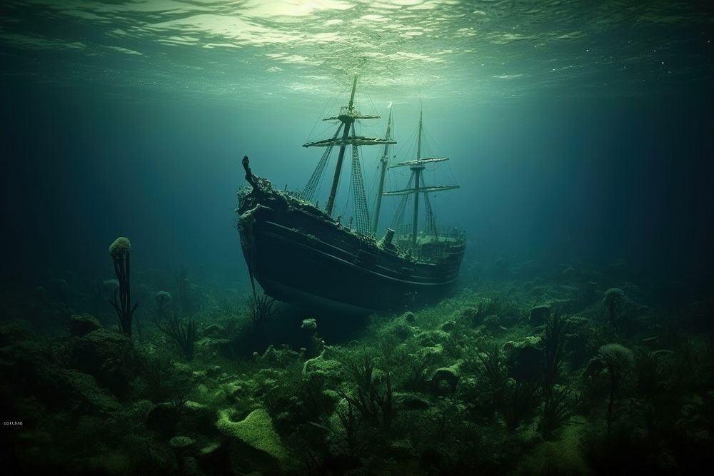 Underwater underwater ship shipwreck. | Premium Photo - rawpixel