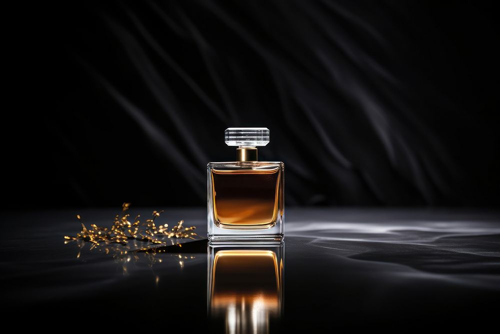 Perfume perfume bottle glass. AI generated Image by rawpixel.