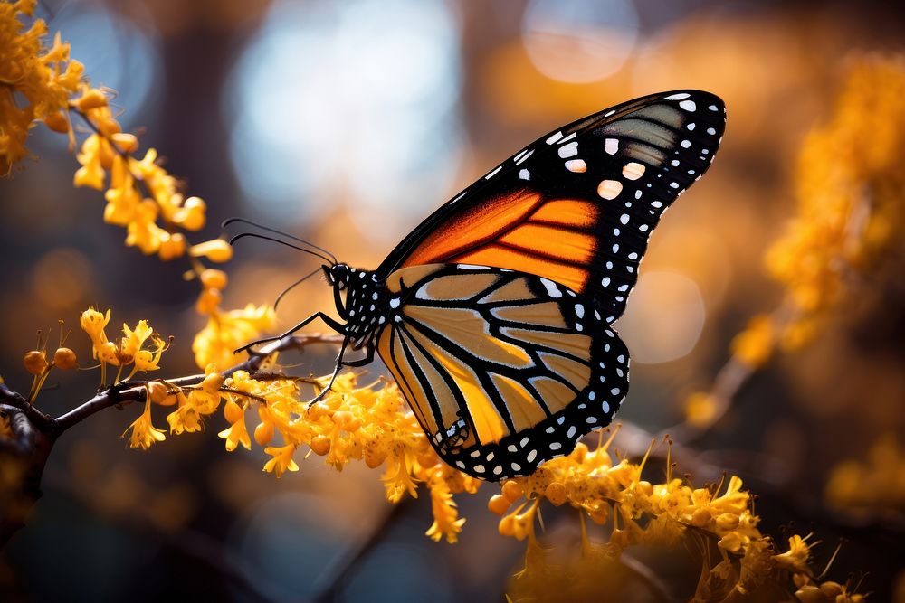 Monarch butterfly monarch animal insect. AI generated Image by rawpixel.
