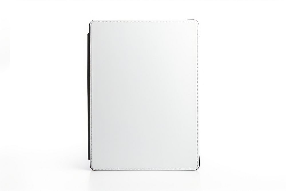 Tablet case white background electronics technology. AI generated Image by rawpixel.