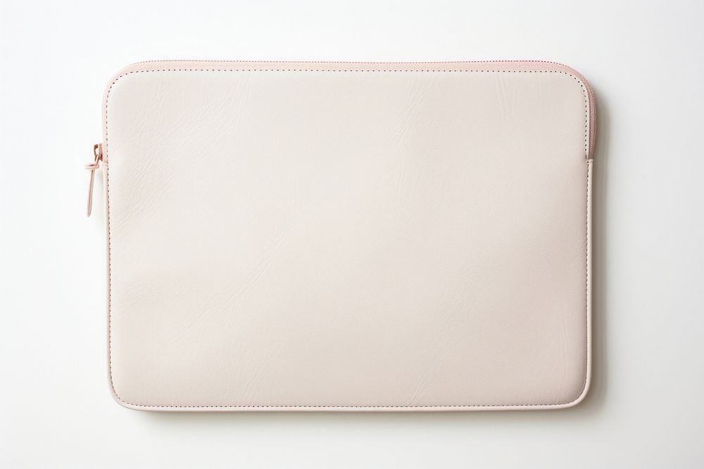 Tablet case handbag white background accessories. AI generated Image by rawpixel.