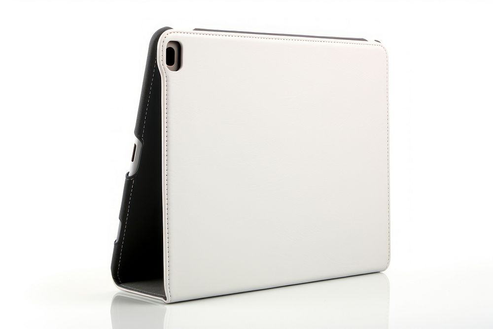 Tablet case white background accessories electronics. AI generated Image by rawpixel.